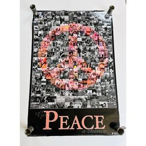 Peace Large Poster College‎ Collection Wall Room Decor Sz 24x36 inch